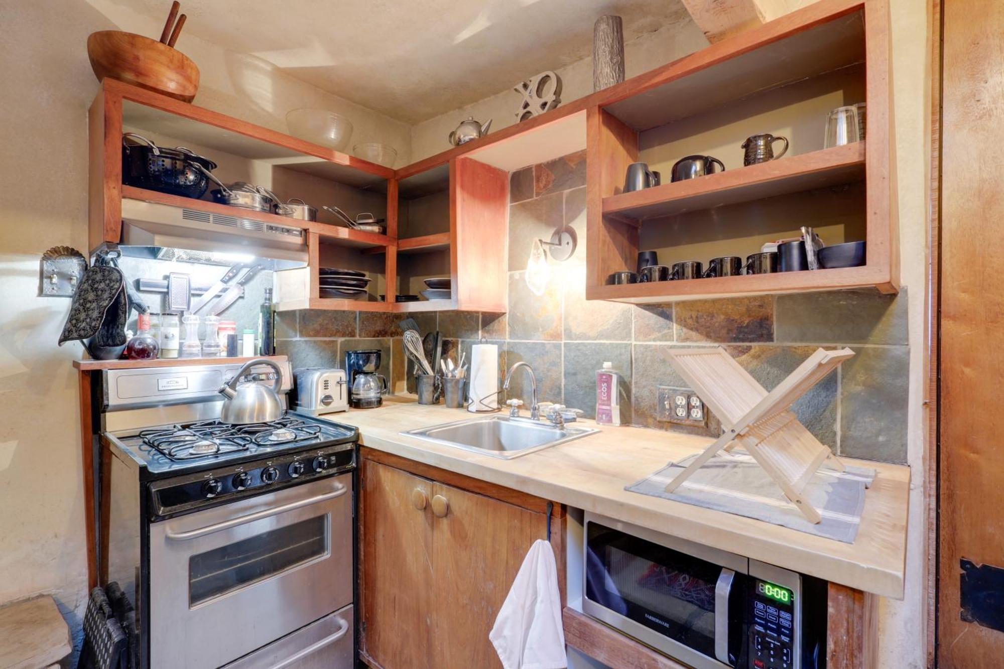 Adobe Studio 2 Blocks To Downtown Santa Fe Plaza! Bagian luar foto