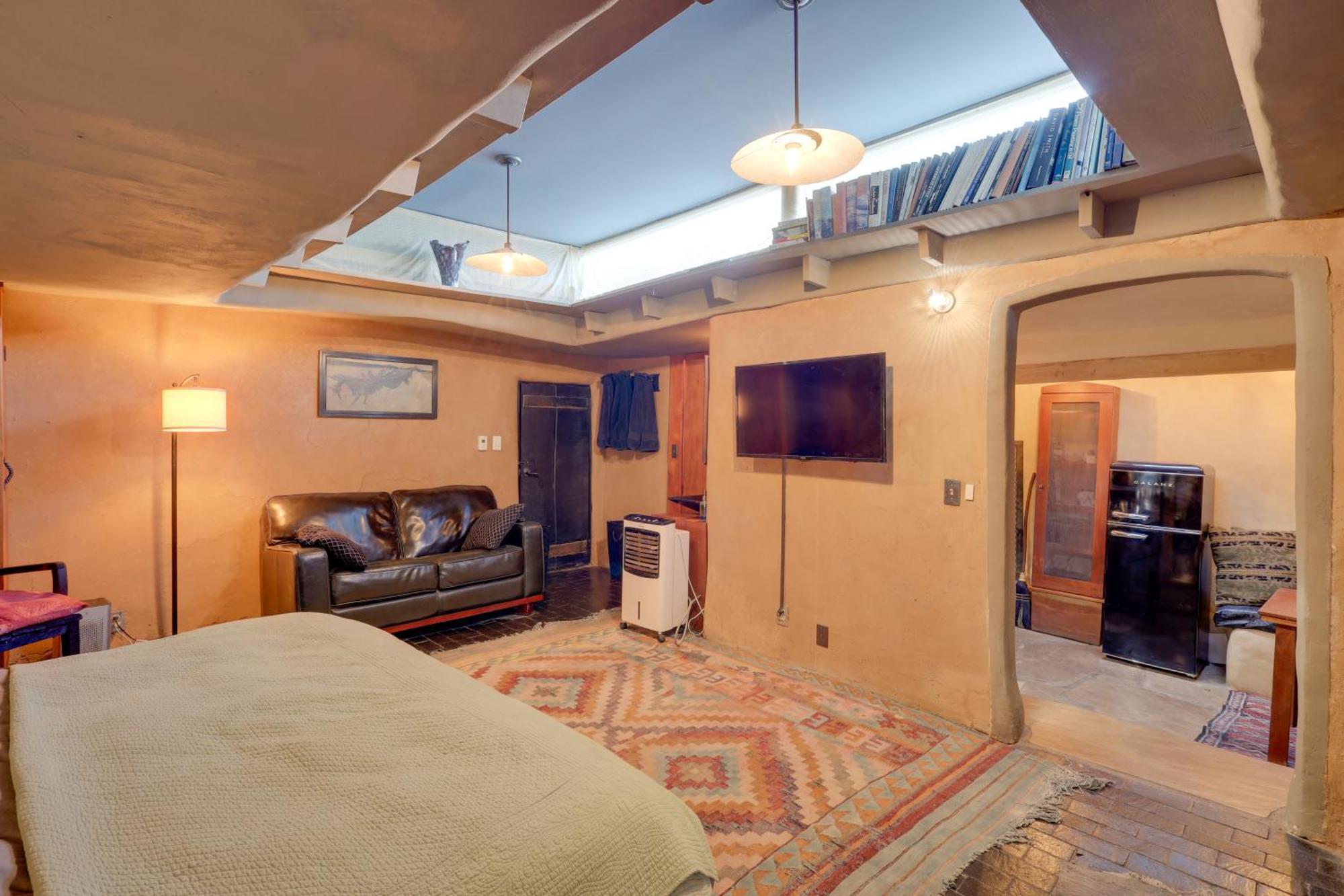 Adobe Studio 2 Blocks To Downtown Santa Fe Plaza! Bagian luar foto