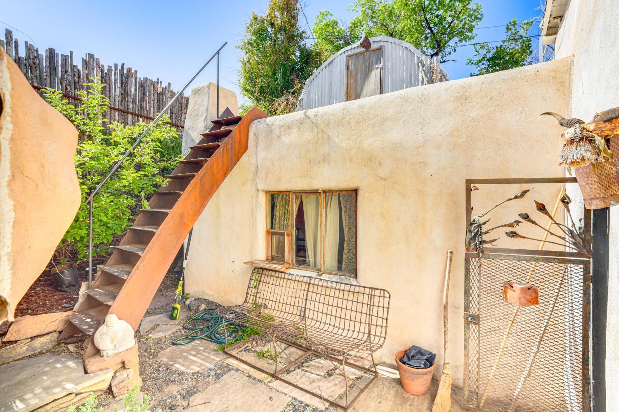 Adobe Studio 2 Blocks To Downtown Santa Fe Plaza! Bagian luar foto